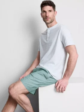 Pyjamaset met textuur