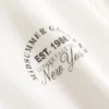 Pyjamaset van bedrukt katoen met ronde hals