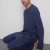 Pyjamashirt met lange mouwen