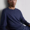 Pyjamashirt met lange mouwen