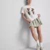 Relaxed Gorillaz-T-shirt met muziekprint