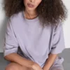Relaxed T-shirt met hoog katoengehalte