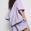 Relaxed T-shirt met hoog katoengehalte