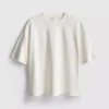 Relaxed T-shirt met hoog katoengehalte