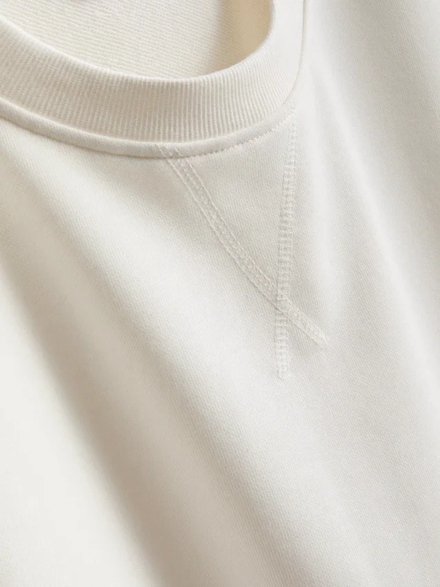 Relaxed T-shirt met hoog katoengehalte