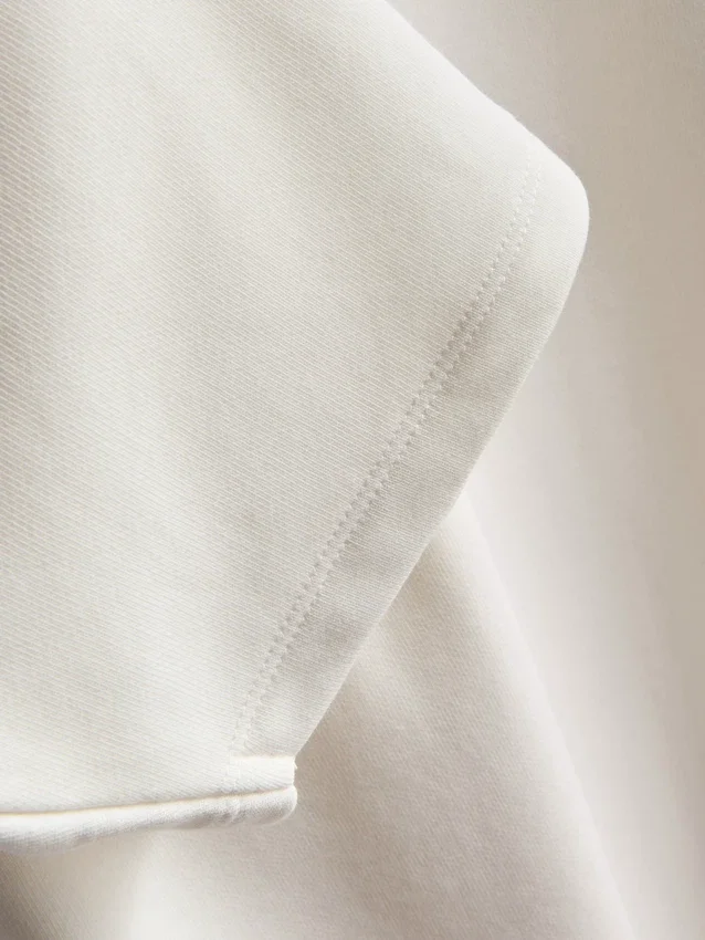 Relaxed T-shirt met hoog katoengehalte