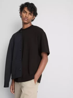 Relaxed T-shirt met korte mouwen