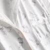 Relaxte boyfriend-nachthemd met print
