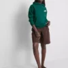Relaxte hoodie in sportclubstijl