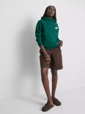 Relaxte hoodie in sportclubstijl