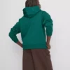 Relaxte hoodie in sportclubstijl