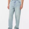 Relaxte jeans met hoge taille