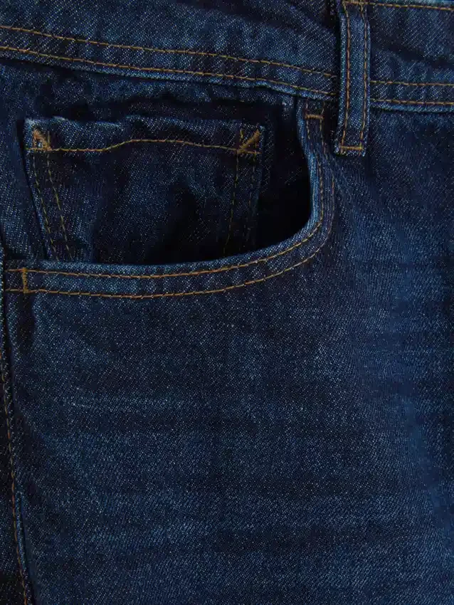 Relaxte jeans met hoge taille