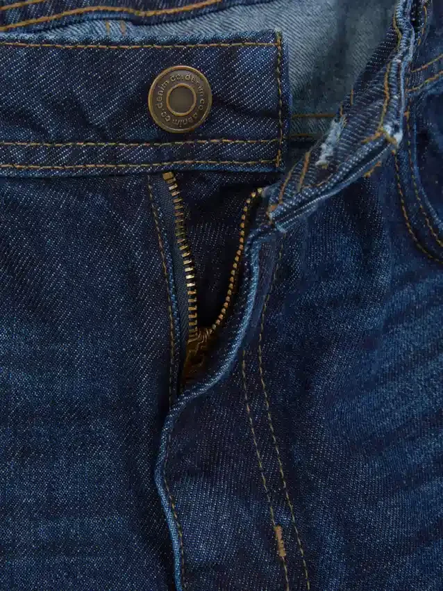 Relaxte jeans met hoge taille