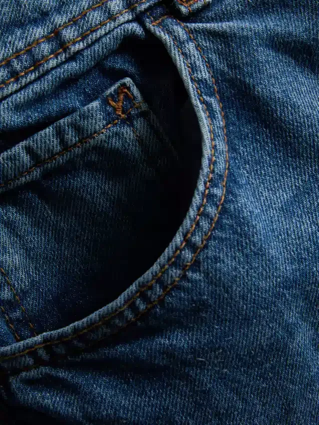 Relaxte jeans met hoge taille