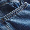 Relaxte jeans met middelhoge taille