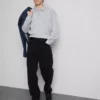 Relaxte jeans met middelhoge taille en rechte pijpen