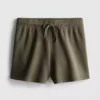 Relaxte short van een modalmix