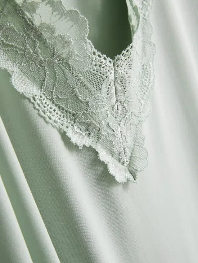 Relaxte slaap-T-shirt met veel modal