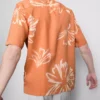 Resort-overhemd met abstracte bloemenprint