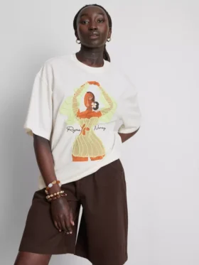 Reyna Noriega oversized katoenen T-shirt