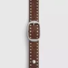 Riem met gesp met studs