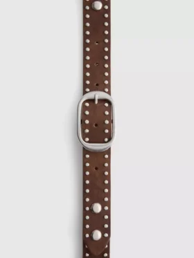 Riem met gesp met studs