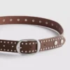 Riem met gesp met studs