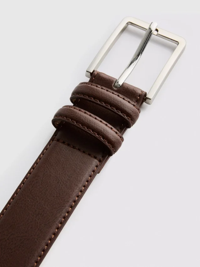 Riem met vierkante gesp