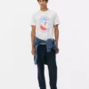 Saint Moritz T-shirt met korte mouwen