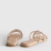 Sandalen met bandjes en strass-steentjes