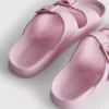 Sandalen met dikke banden en dubbele gesp