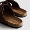 Sandalen met dubbele band