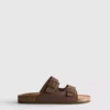 Sandalen met dubbele gespbandjes