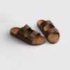 Sandalen met dubbele gespbandjes
