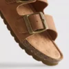 Sandalen met dubbele gespbandjes