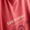 Santa Monica T-shirt met korte mouwen