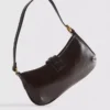 Schoudertas met metalen details