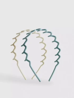 Set van 2 zigzag-haarbanden