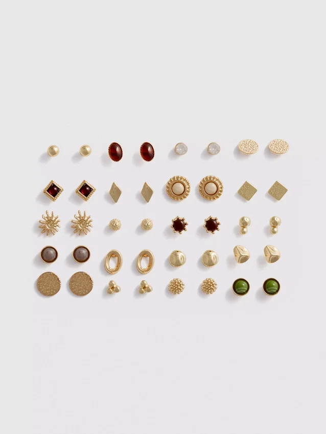 Set van 20 gemengde oorknopjes