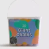 Set van 20 stuks reuzekrijt