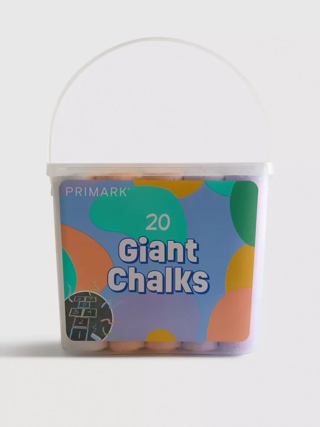 Set van 20 stuks reuzekrijt