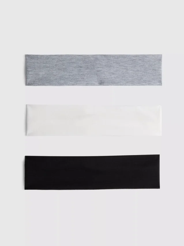 Set van 3 elastische haarbanden