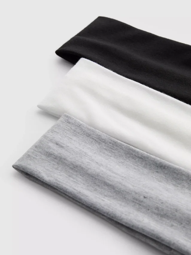 Set van 3 elastische haarbanden
