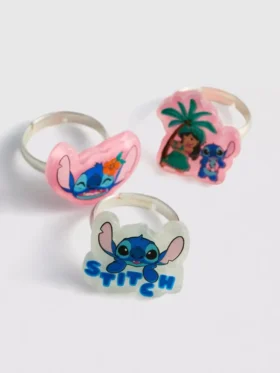 Set van 5 Disney’s Stitch-bedelringen