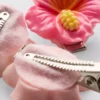 Set van 6 bloemvormige haarspeldjes