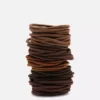Set van 60 dikke elastische haarbandjes
