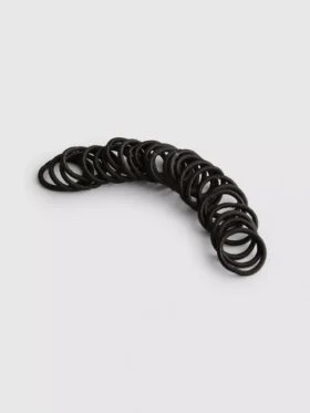 Set van 60 mini-haarbandjes