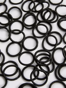 Set van 60 mini-haarbandjes