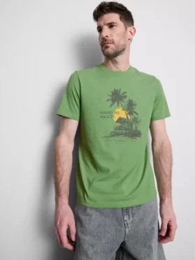 Shoreline Society T-shirt met print